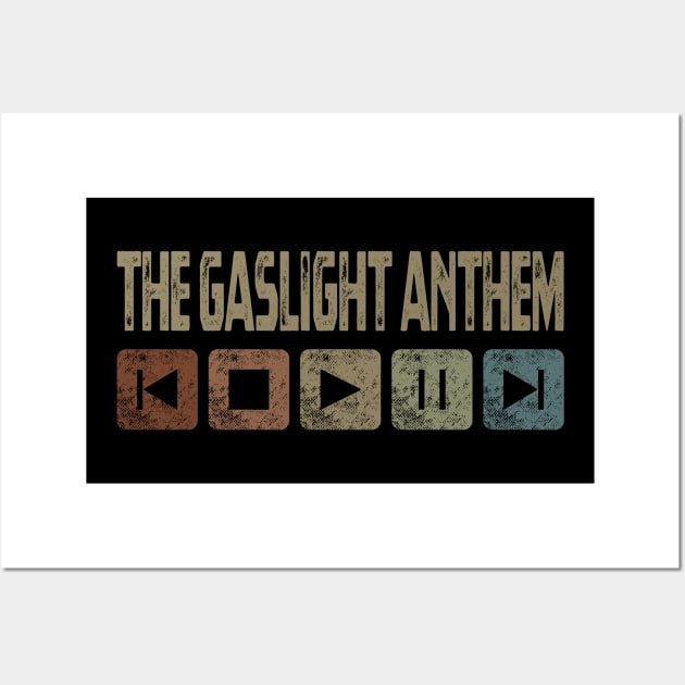 The Gaslight Anthem Control Button Wall Art by besomethingelse